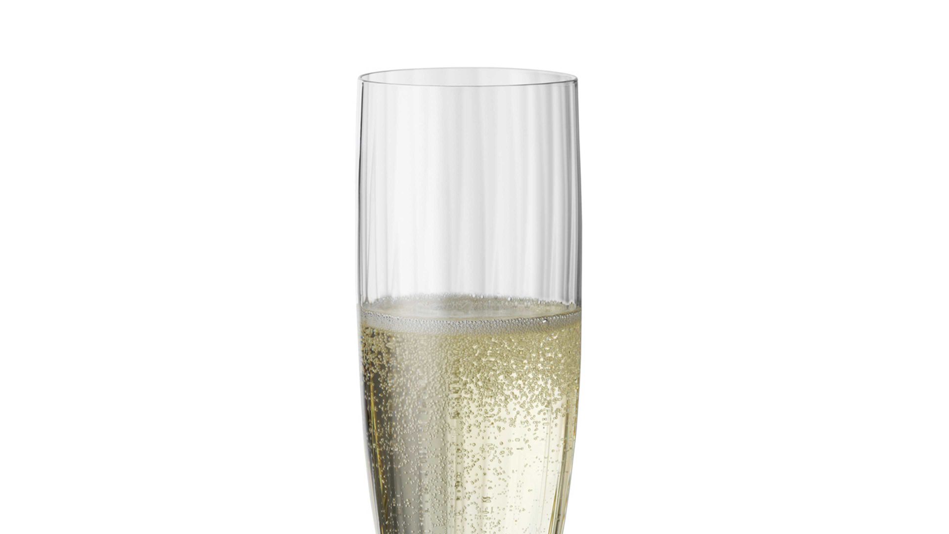 Sektglas Bohemia cristal aus Glas in Transparent BOHEMIA Cristal Sektglas Georgia Kristallglas - ca. 230 ml