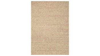Handwebteppich Interliving aus Naturfaser in Pastell Interliving Teppich Serie B-8001 Rosè – ca. 200 x 290 cm