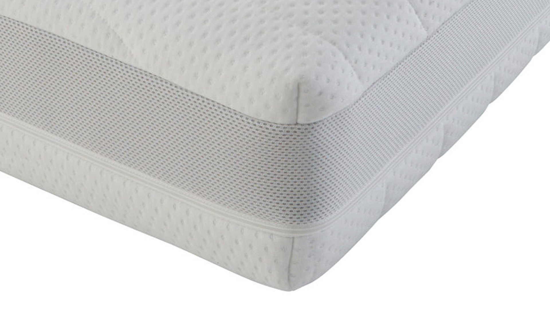 Federkernmatratze Interliving aus Stoff in Weiß Interliving Matratze Medikontur 1911 Taschenfederkern, H2 – Liegefläche ca. 90 x 200 cm