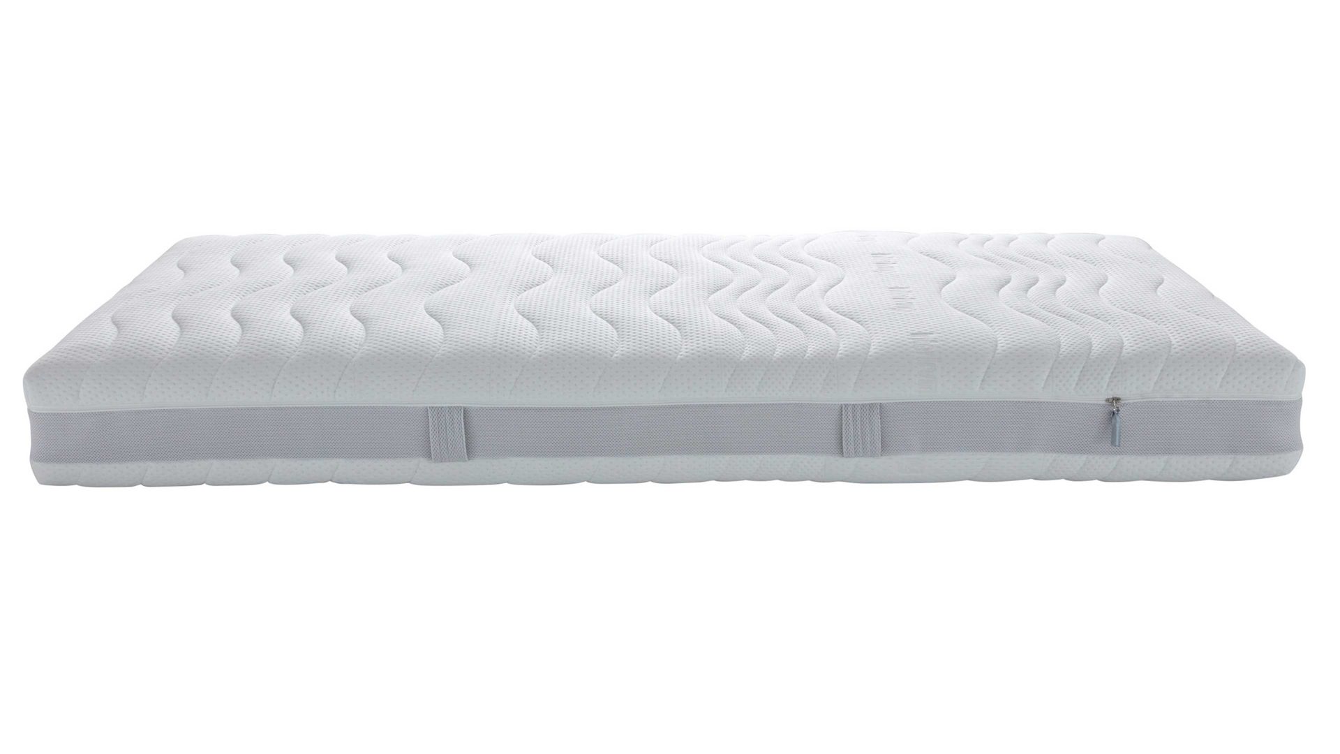 Federkernmatratze Interliving aus Stoff in Weiß Interliving Matratze Medikontur 1911 Taschenfederkern, H2 – Liegefläche ca. 90 x 200 cm