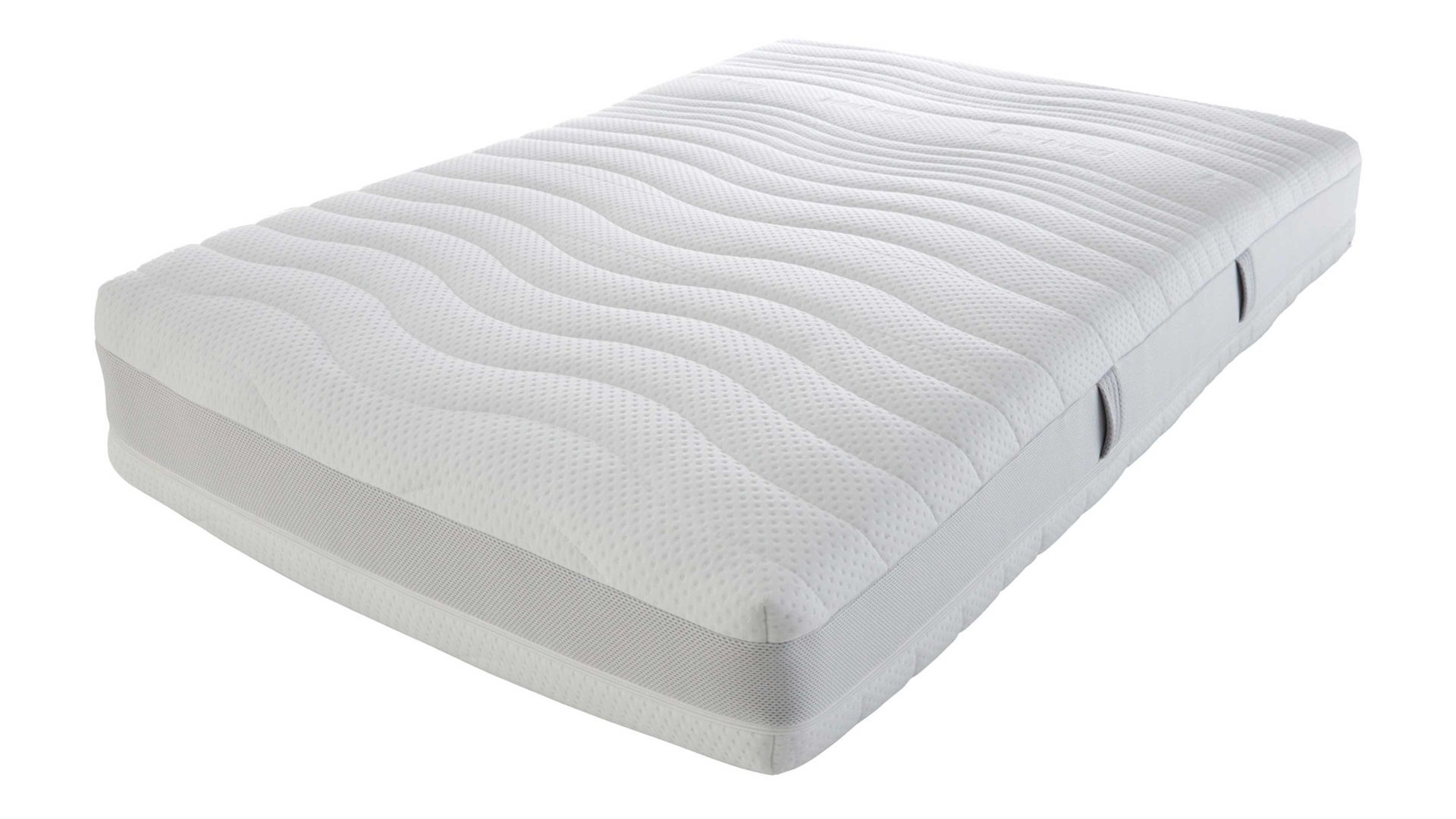 Federkernmatratze Interliving aus Stoff in Weiß Interliving Matratze Medikontur 1911 Taschenfederkern, H2 – Liegefläche ca. 120 x 200 cm