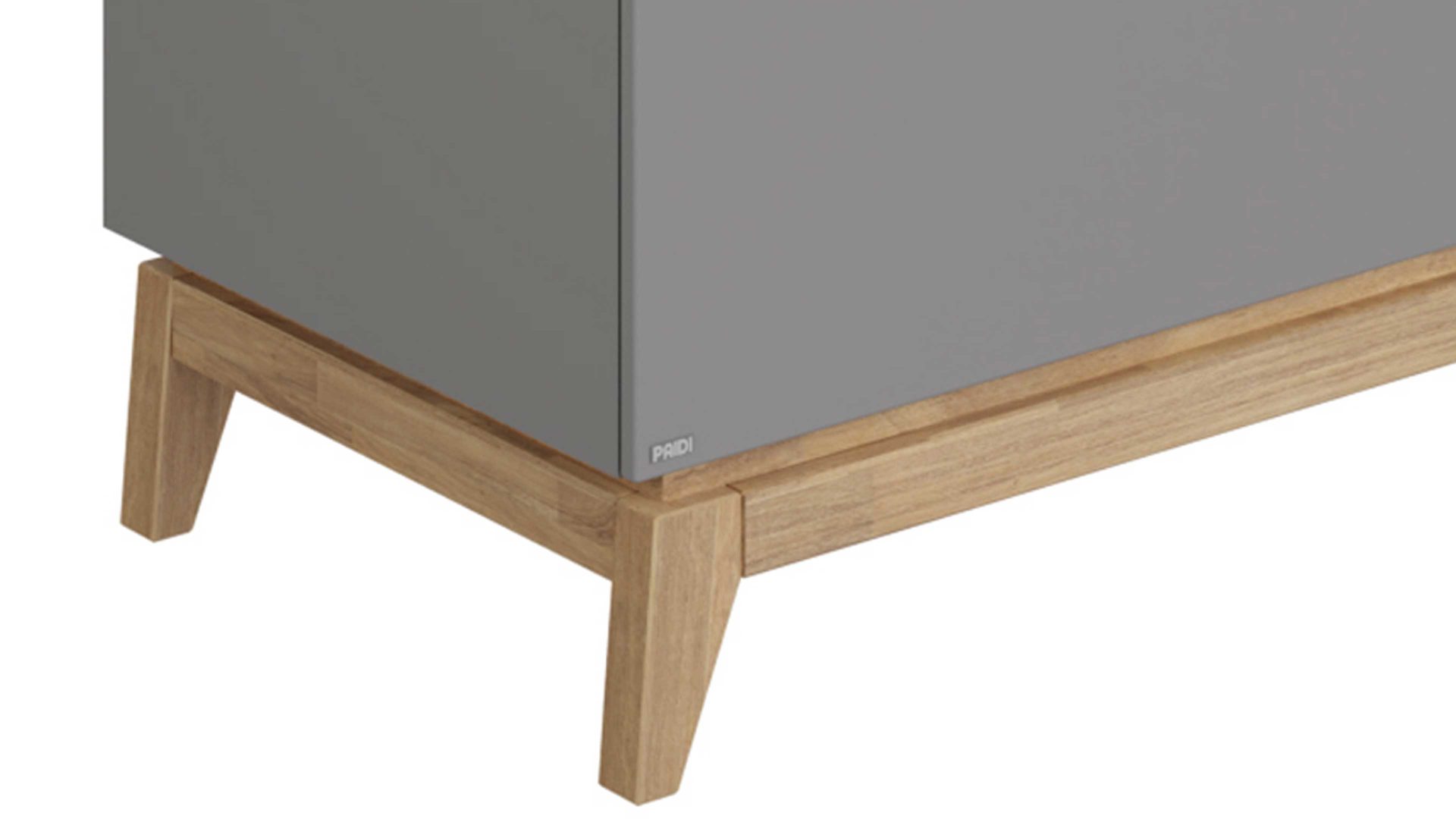 Kleiderschrank Paidi aus Holz in Grau PAIDI Kleiderschrank Sten Eiche & Schiefergrau – drei Türen, eine Schublade, Breite ca. 171 cm