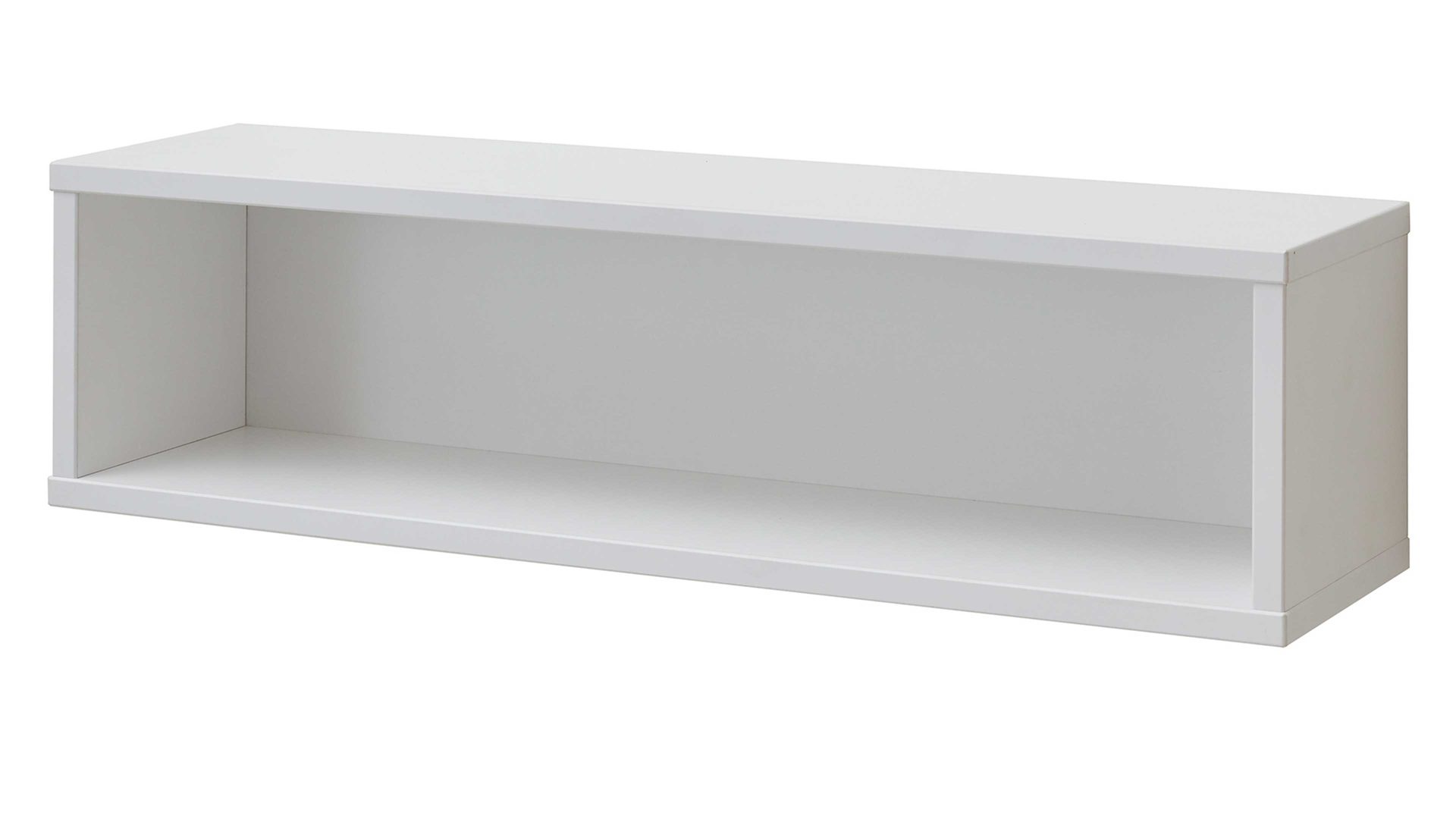 Wandregal Paidi aus Holz in Weiß PAIDI Jugendzimmerprogramm Oscar - Wandbox Kreideweiß – ca. 70 x 19 x 19 cm