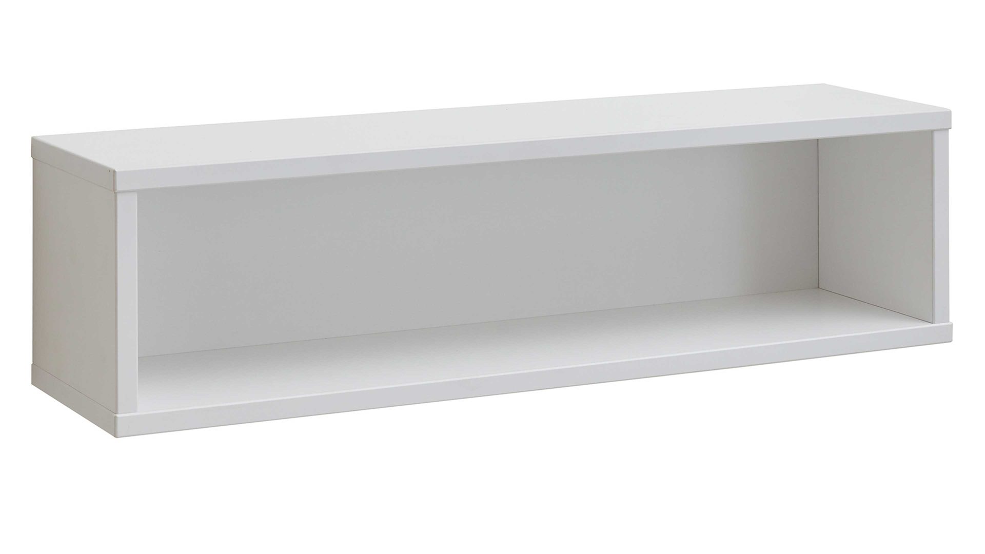 Wandregal Paidi aus Holz in Weiß PAIDI Jugendzimmerprogramm Oscar - Wandbox Kreideweiß – ca. 70 x 19 x 19 cm