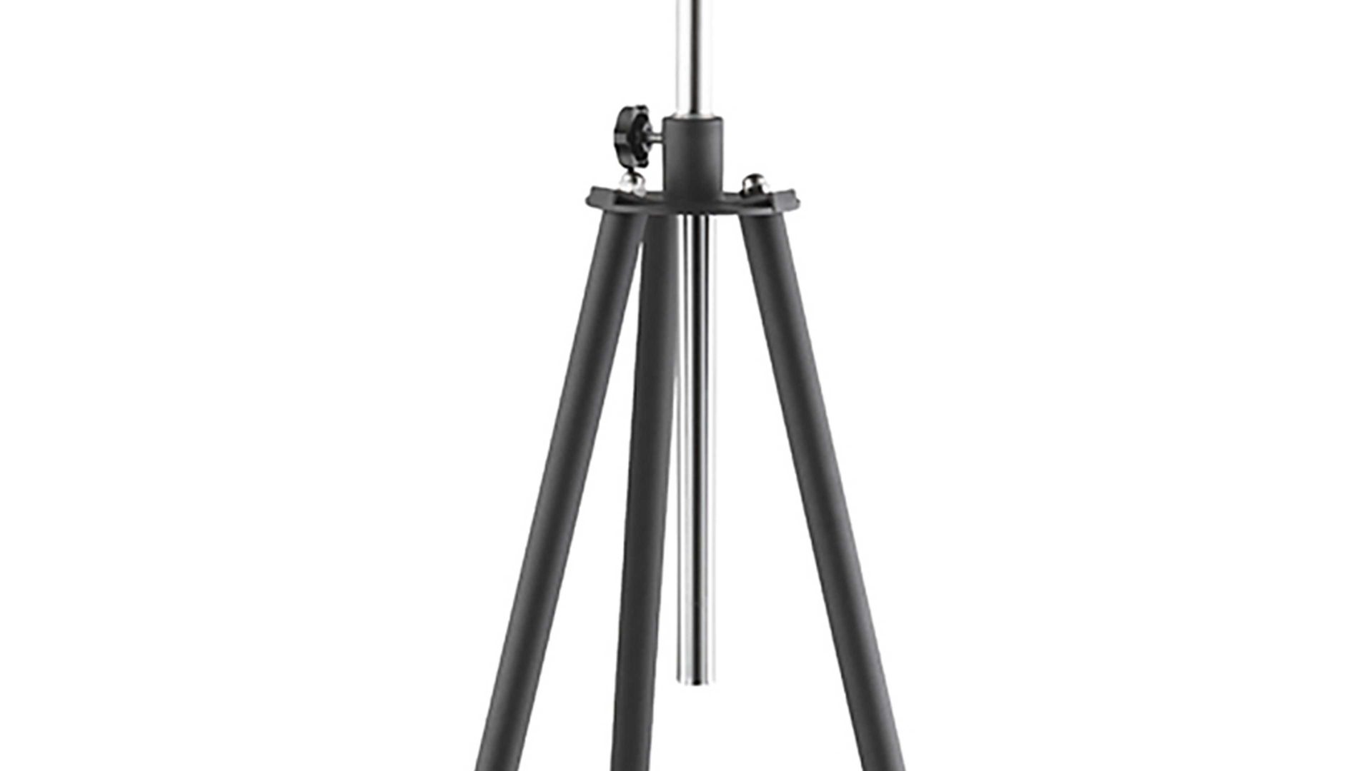 Stehleuchte Globo lighting aus Metall in Schwarz GLOBO Stativ-Stehleuchte Lenn goldfarbenes & schwarzes Metall – Höhe ca. 179 cm