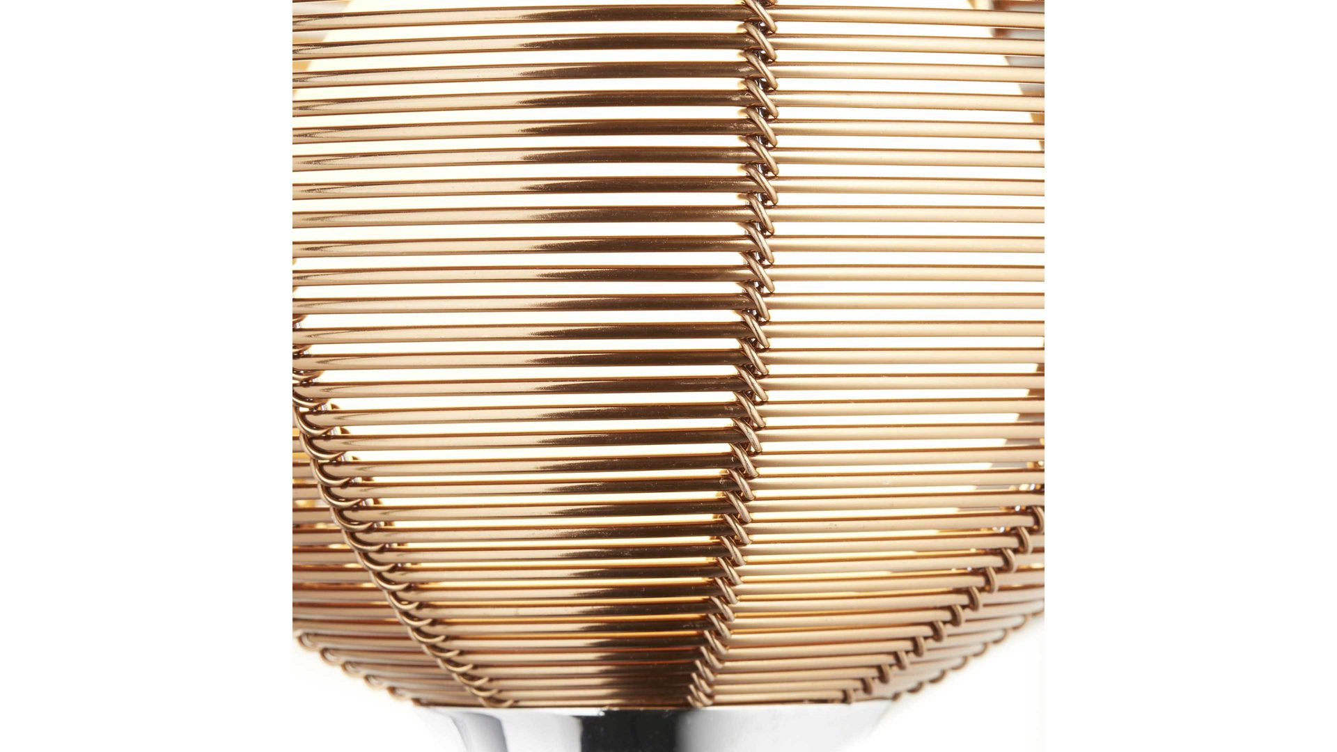 Wandleuchte Brilliant aus Metall in Metallfarben Brilliant Wandlampe Relax bronzefarbener Stahldraht & Glas – Höhe ca. 30 cm