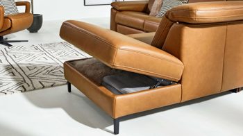 Funktion Interliving aus Metall in Transparent Interliving Sofa Serie 4054 – Aufklappfunktion Funktions-Mehrpreis