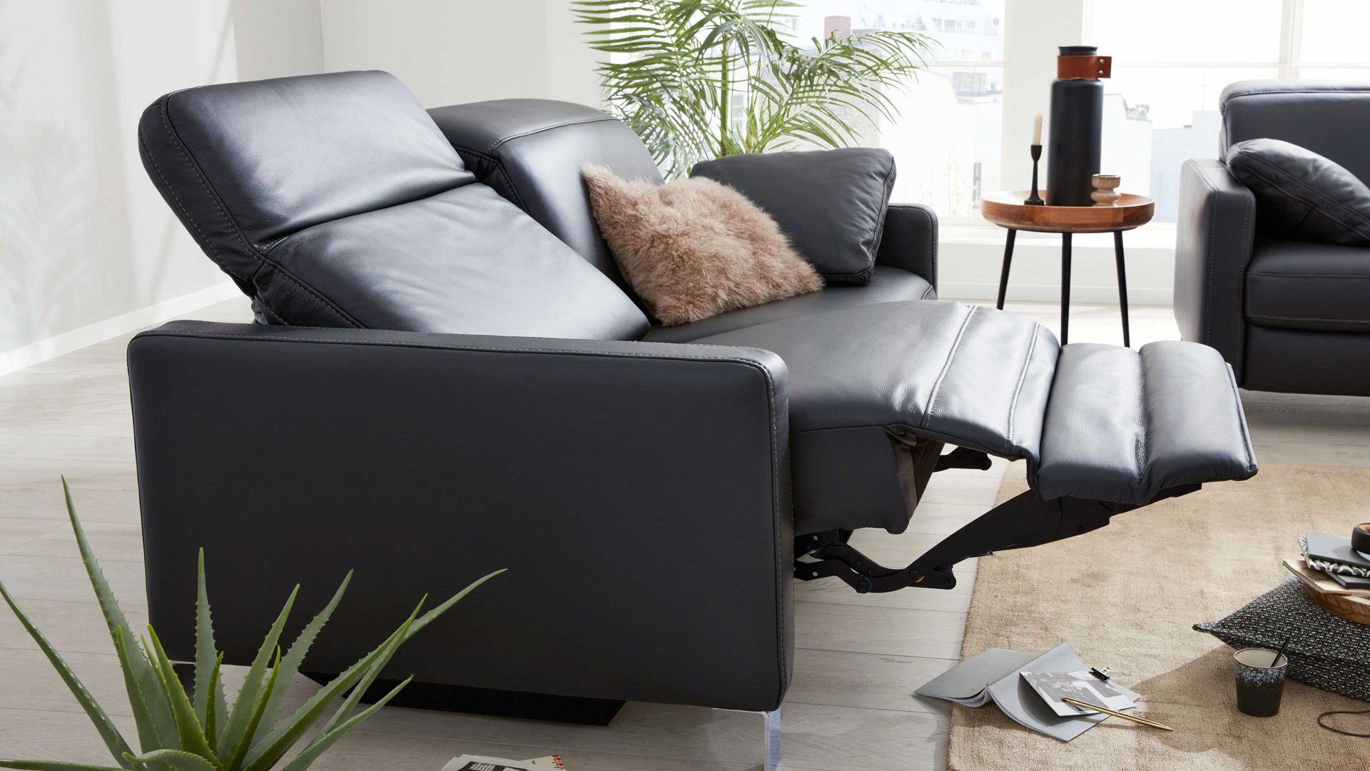 Funktion Interliving aus Metall in Transparent Interliving Sofa Serie 4054 – WallAway-Funktion WA1 Funktions-Mehrpreis – ein Motor