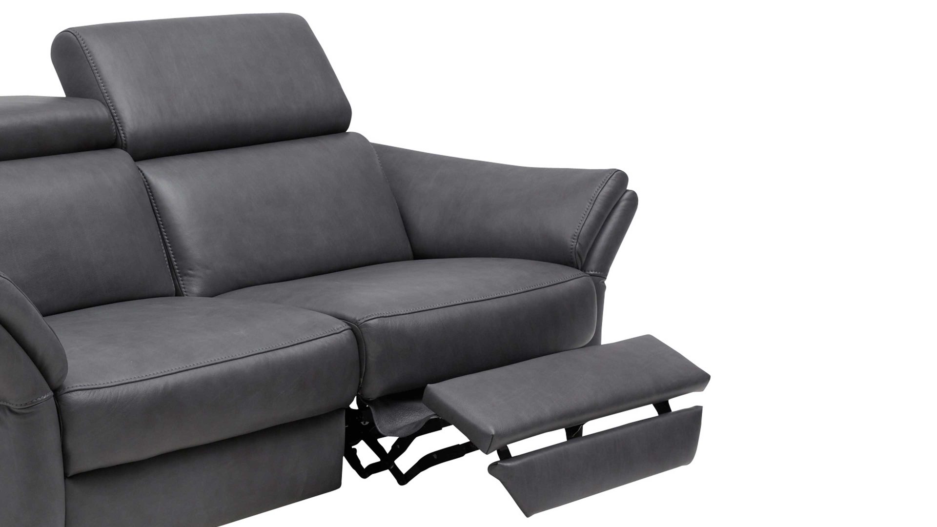 Mehrpreis Interliving aus Metall in Transparent Interliving Sofa Serie 4055 - WallAway WAH2 zweimotorige Relaxfunktion