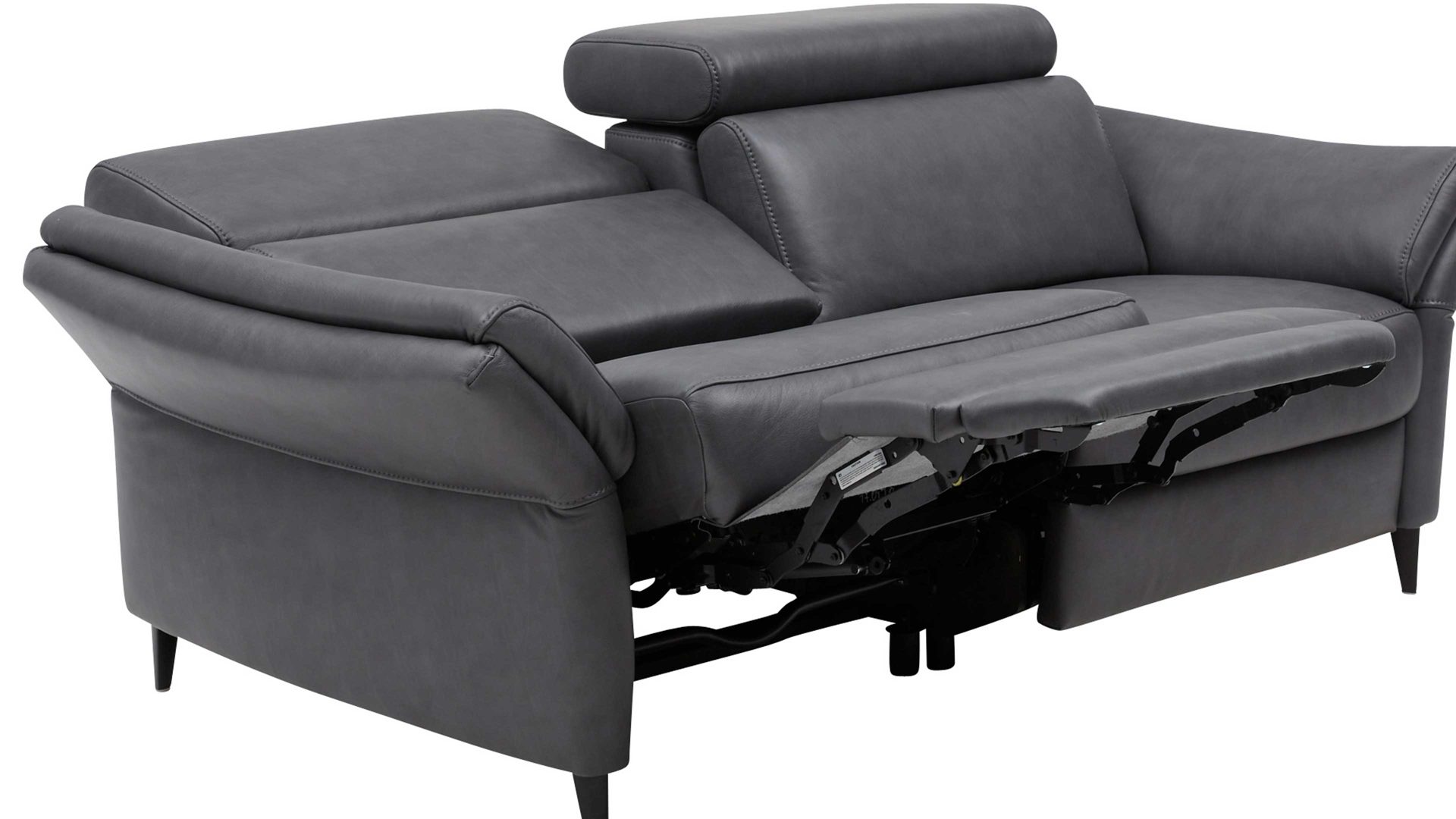 Mehrpreis Interliving aus Metall in Transparent Interliving Sofa Serie 4055 - WallAway WAH2 zweimotorige Relaxfunktion