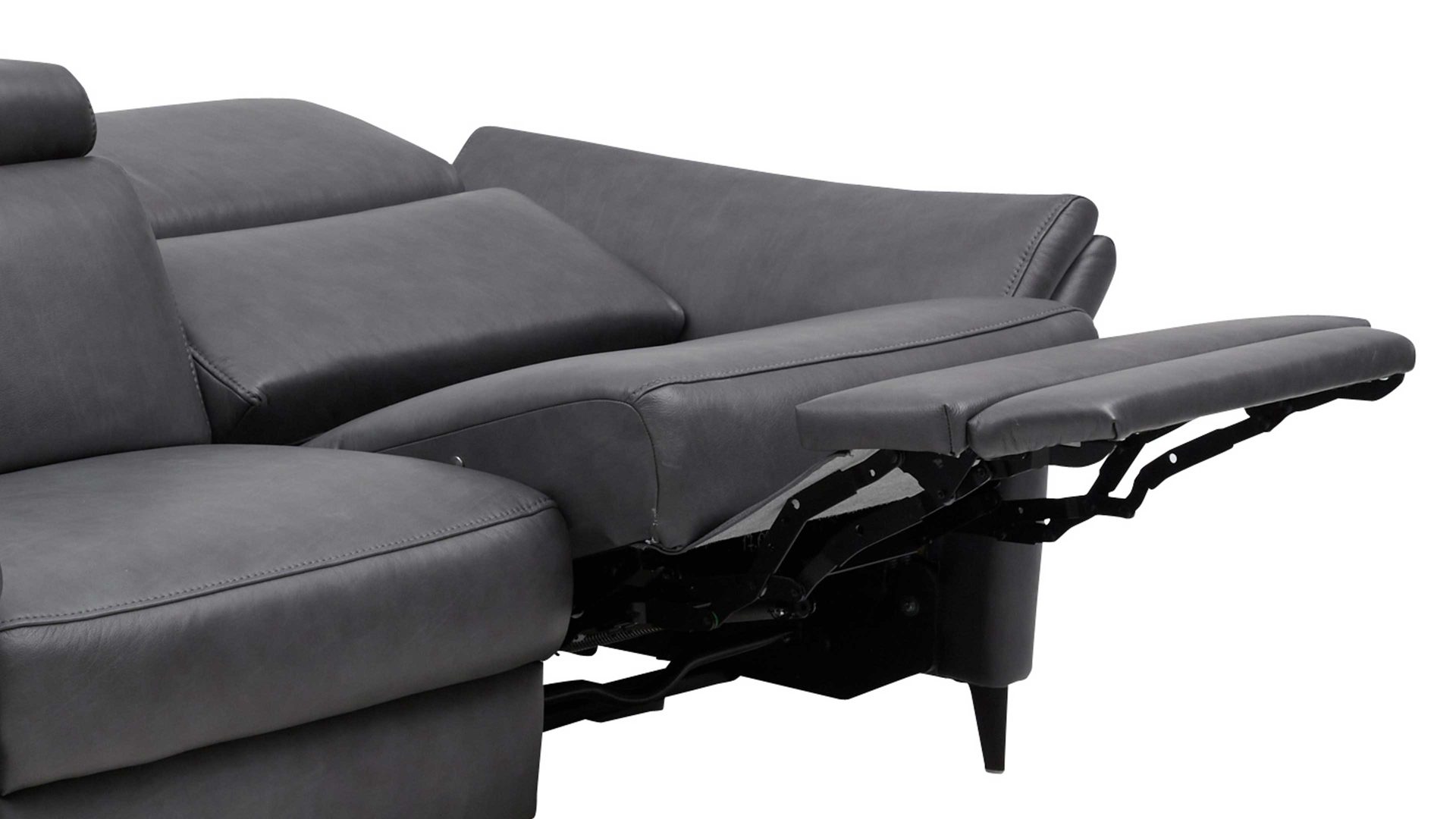 Mehrpreis Interliving aus Metall in Transparent Interliving Sofa Serie 4055 - WallAway WAH2 zweimotorige Relaxfunktion