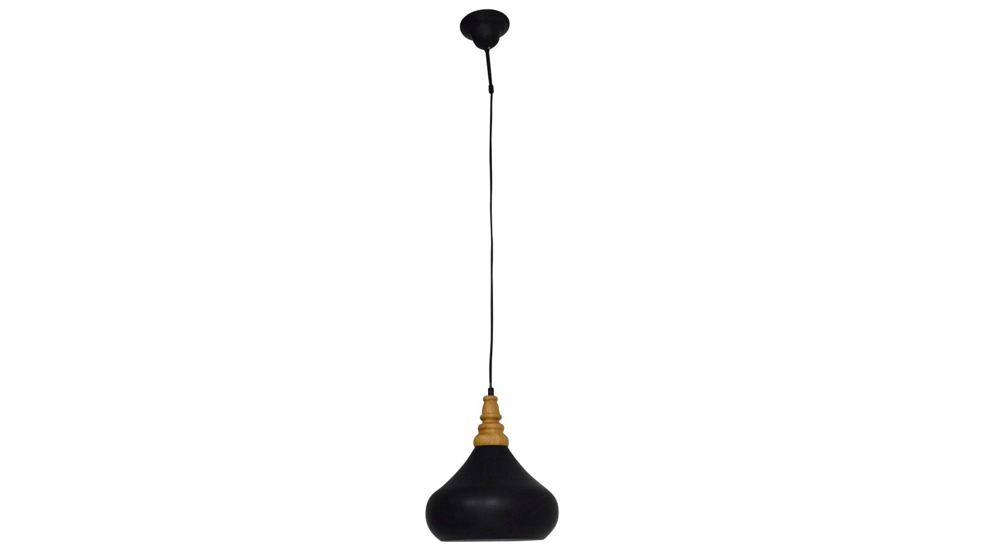 Pendelleuchte Näve aus Metall in Anthrazit näve Hängelampe Pinhead anthrazitfarbenes Metall – Durchmesser ca. 26 cm