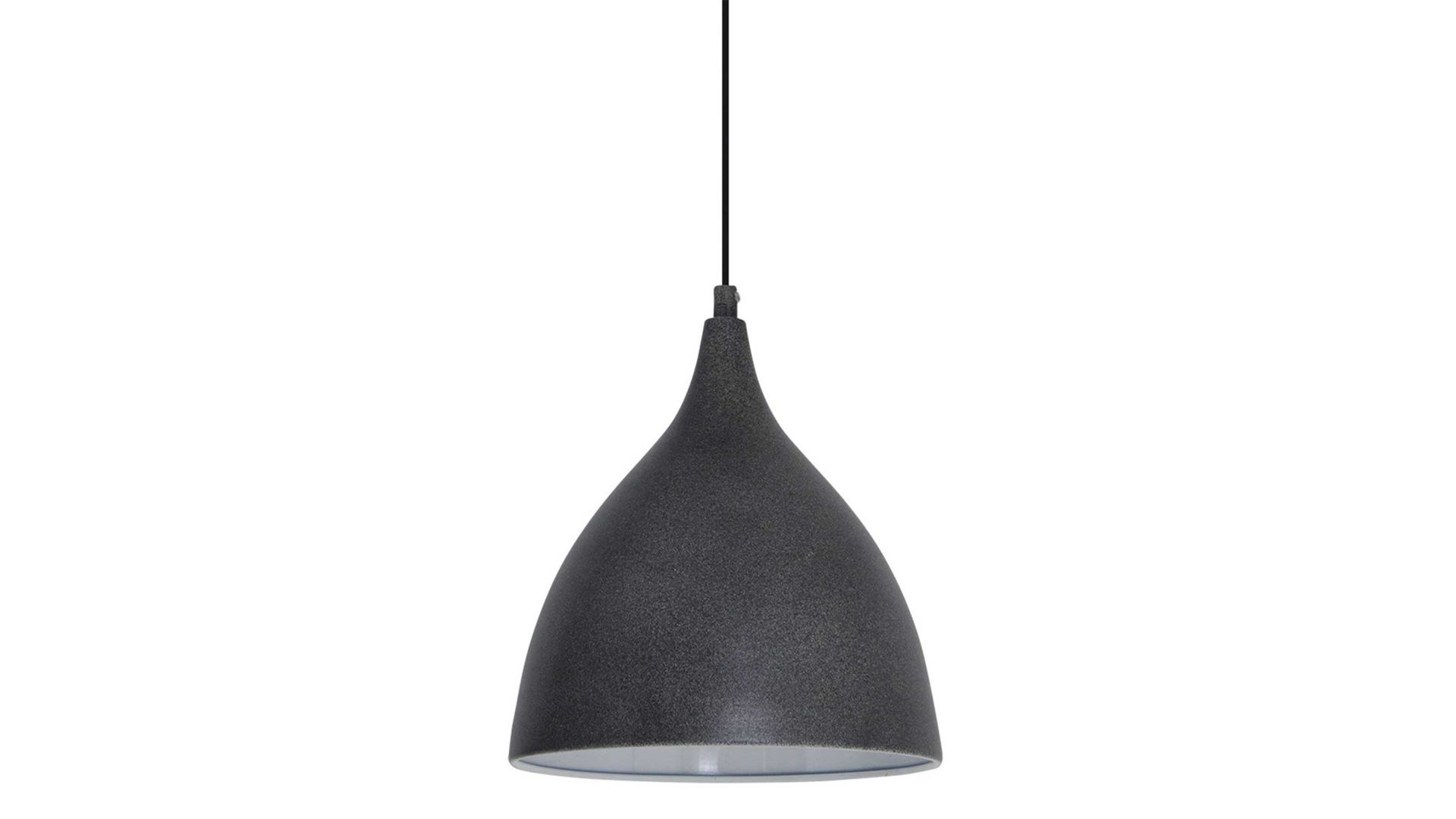 Pendelleuchte Näve aus Metall in Anthrazit näve Hängelampe Pinhead anthrazitfarbenes Metall – Durchmesser ca. 22 cm