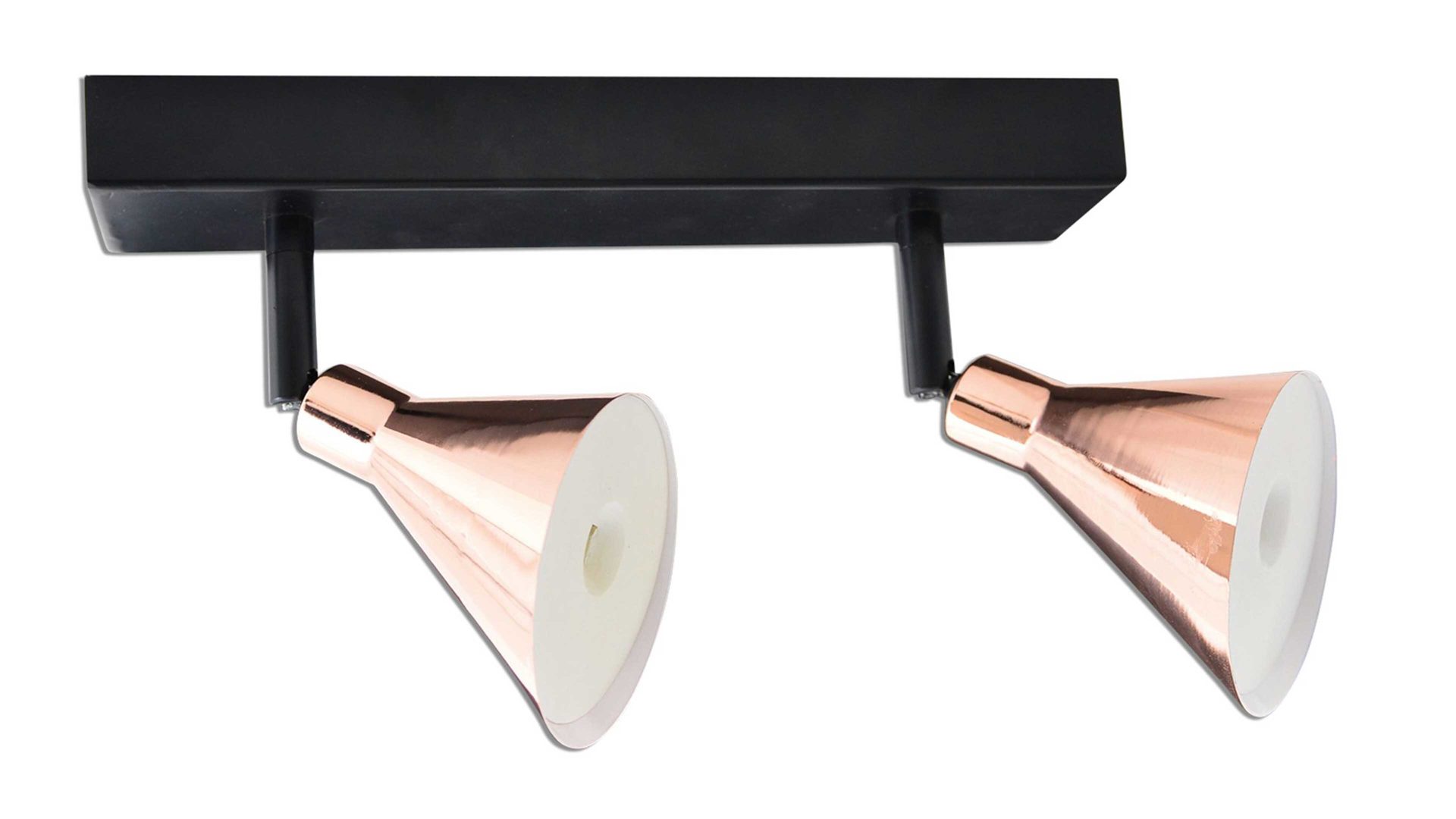 Strahler / Spot Näve aus Metall in Metallfarben näve LED-Wand- und Deckenspot Pinhead kupferfarbenes Metall – Länge ca. 27 cm