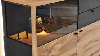 LED-Beleuchtung Interliving aus Kunststoff in Weiß Interliving Esszimmer Serie 5604 - Beleuchtungs-Set V791-0001 2,4 Watt - für Fachböden