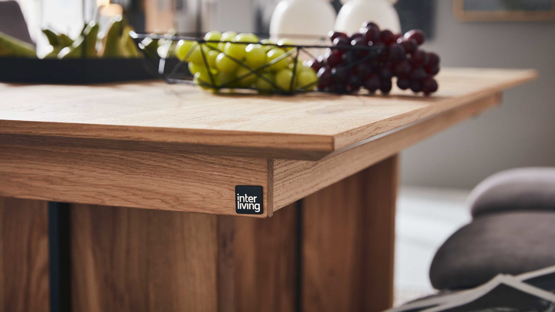 Esstisch Interliving aus Holz in Holzfarben Interliving Esszimmer Serie 5604 - Esstisch Eiche rustico - ca. 220 x 100 cm