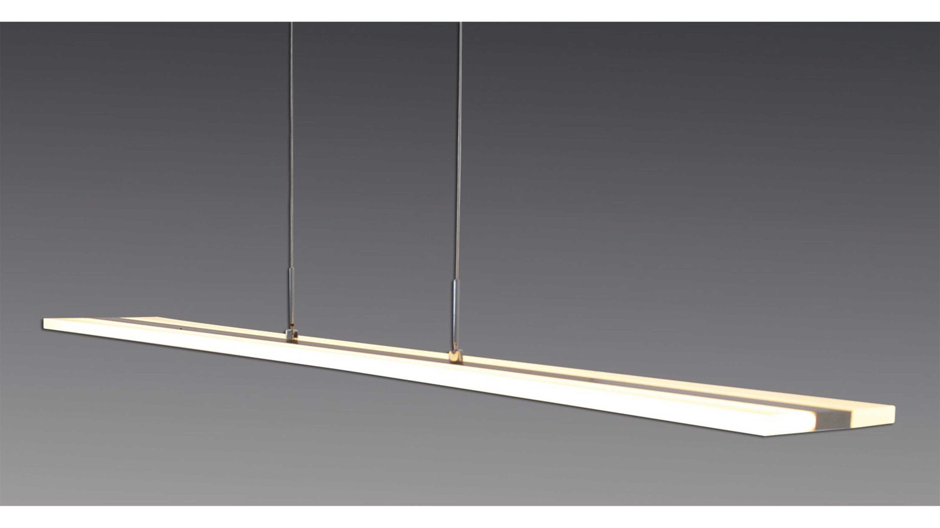 Pendelleuchte Näve aus Metall in Metallfarben näve LED-Hängelampe Barrel silberfarben – Länge ca. 99 cm