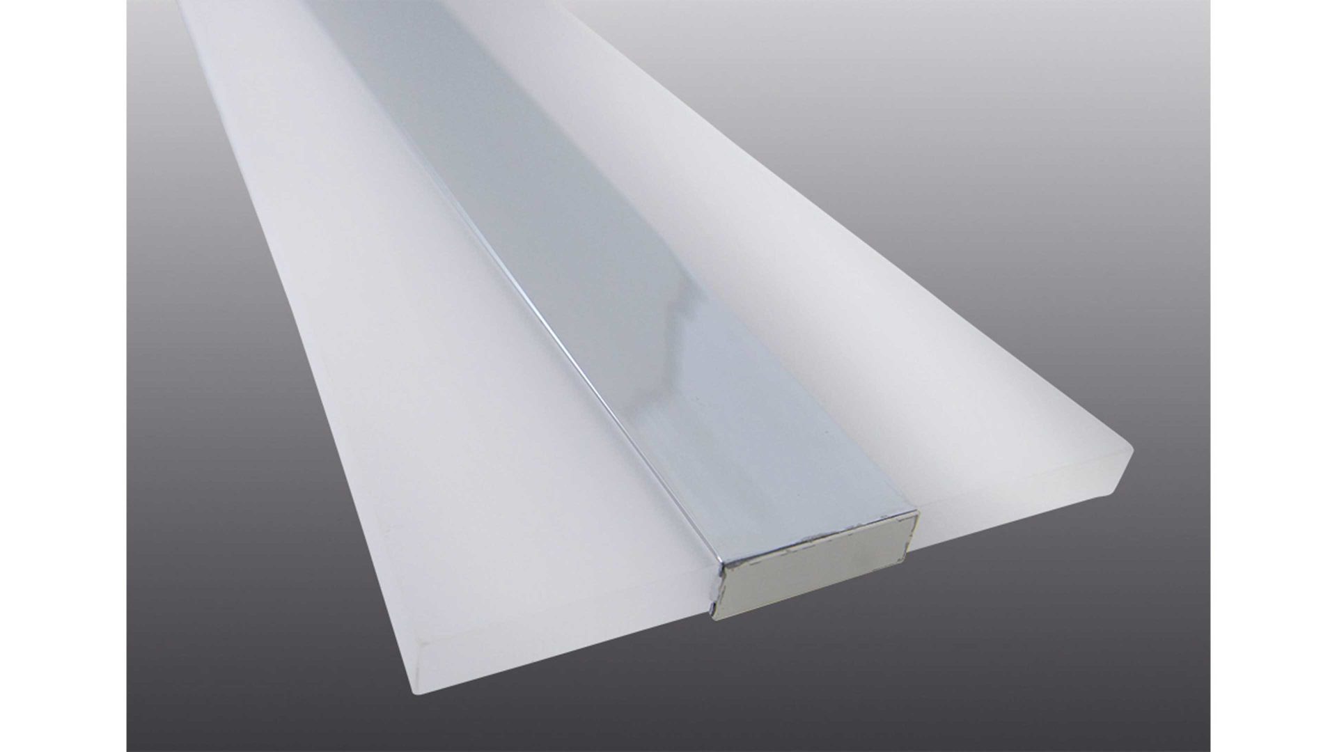 Deckenleuchte Näve aus Metall in Metallfarben näve LED-Deckenlampe Barrel silberfarben – Länge ca. 99 cm