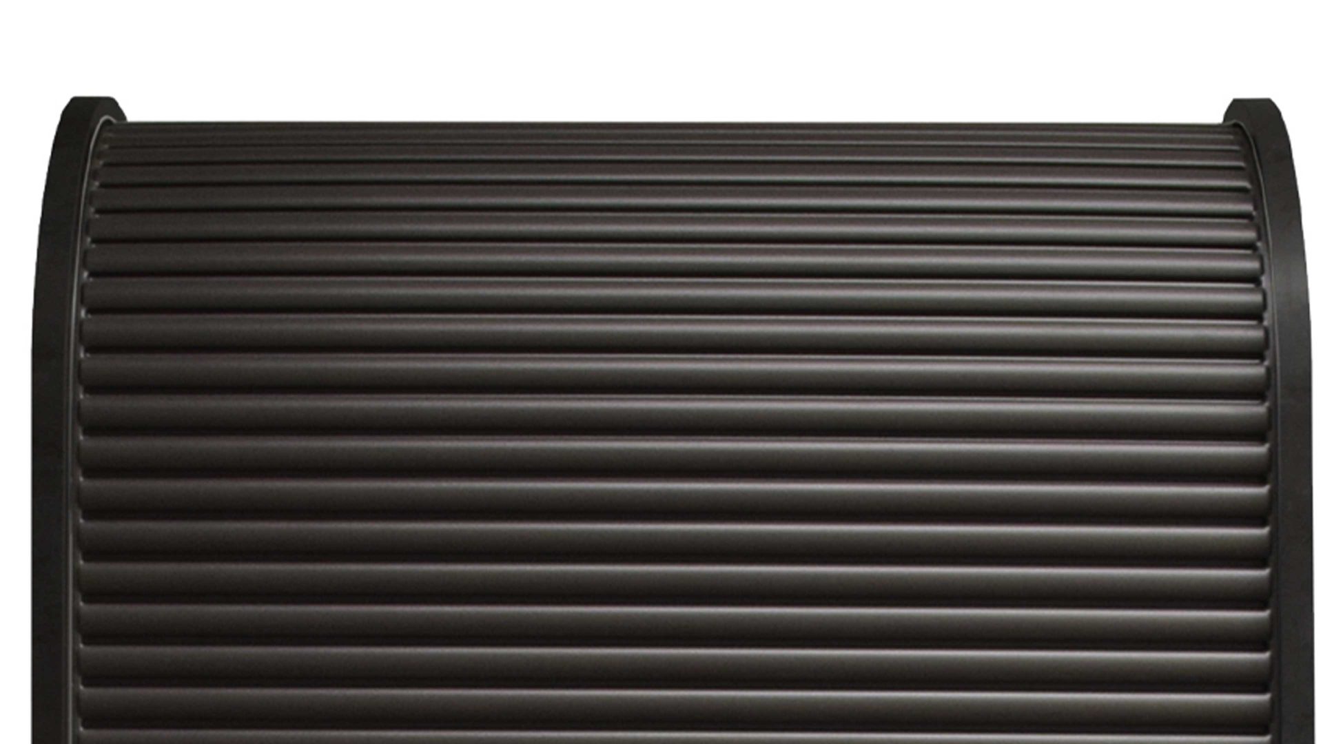 Jalousieschrank Mäusbacher aus Holz in Schwarz Jalousieschrank Schwarzstahl & Graphit - Höhe ca. 192 cm