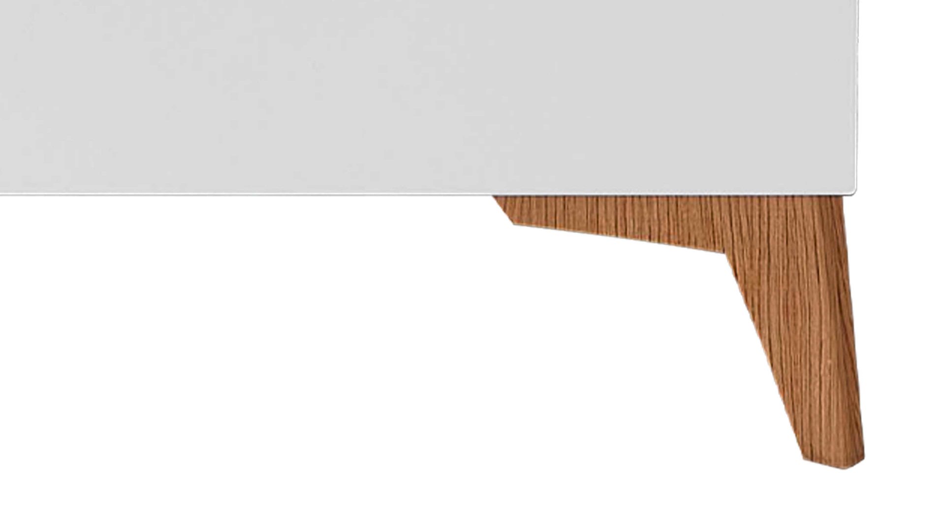 Sekretär Innostyle aus Holz in Holzfarben Sekretär Secret Eiche Altholz & Weiß