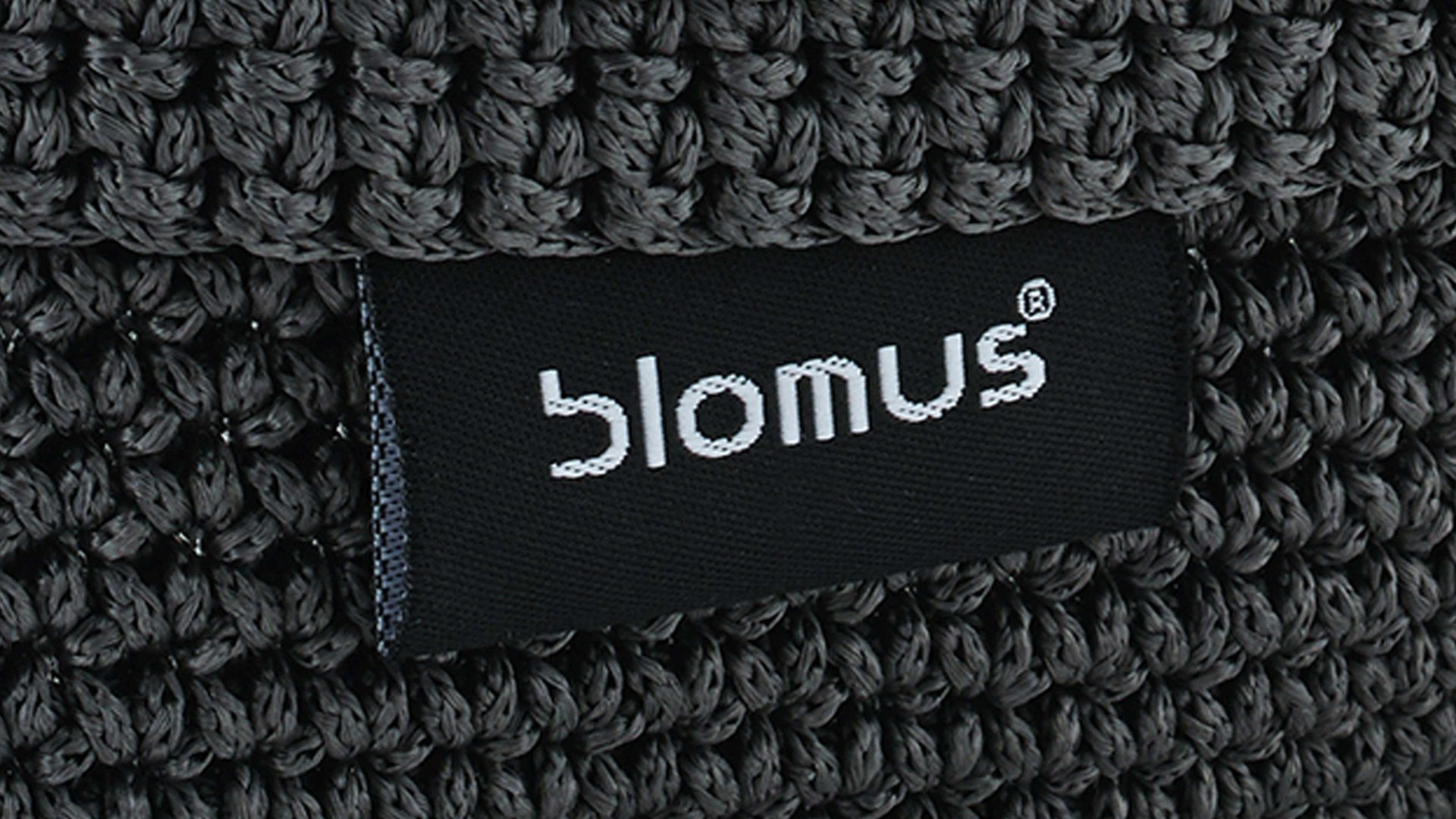 Korb Blomus aus Kunstfaser in Anthrazit blomus Häkelkorb Tela Anthrazit – ca. 10 x 16 cm