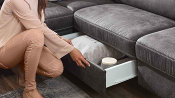 Funktion modulmaster aus Holz in Transparent Modulmaster MM-ZE1037 - Stauraum Schublade & Aufklappfunktion