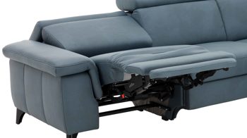 Funktion Steinpol polsteria aus Metall in Transparent Polsterprogramm Relaxa 6.0 Plus PSG XC - TV-Funktion ein Motor