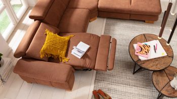 Funktion Steinpol polsteria aus Metall in Transparent Polsterprogramm Relaxa 6.0 Plus PSG XC - TV-Funktion ein Motor