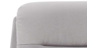 Ecksofa modulmaster aus Stoff in Hellgrau Modulmaster MM-PP1009 - Ecksofa mit Federkern graue Mikrofaser Holiday & schwarze Holzfüße – Stellfläche ca. 303 x 245 cm