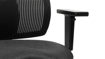 Drehstuhl Topstar aus Textil in Anthrazit Topstar Sitness Profi 650 Schwarz, Anthrazit & Chrom