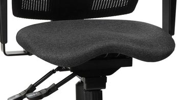Drehstuhl Topstar aus Textil in Anthrazit Topstar Sitness Profi 650 Schwarz, Anthrazit & Chrom