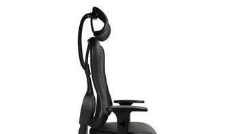 Drehstuhl Topstar aus Kunstleder in Schwarz TOPSTAR Racing und Gaming Chair Sitness RS schwarze Bezugkombination