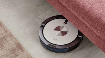 Polsterhocker Interliving aus Stoff in Pink Interliving Sofa Serie 4400 - XXL-Hocker pastellvioletter Bezug GCP 8 - ca. 128 x 67 cm