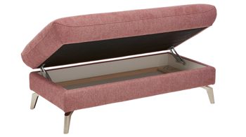 Funktion Interliving aus Metall in Transparent Interliving Sofa Serie 4400 - Hocker-Aufklappfunktion Funktions-Mehrpreis