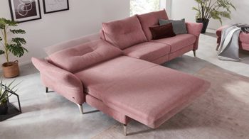 Funktion Interliving aus Metall in Transparent Interliving Sofa Serie 4400 - Relaxfunktion CH-M1T Funktions-Mehrpreis