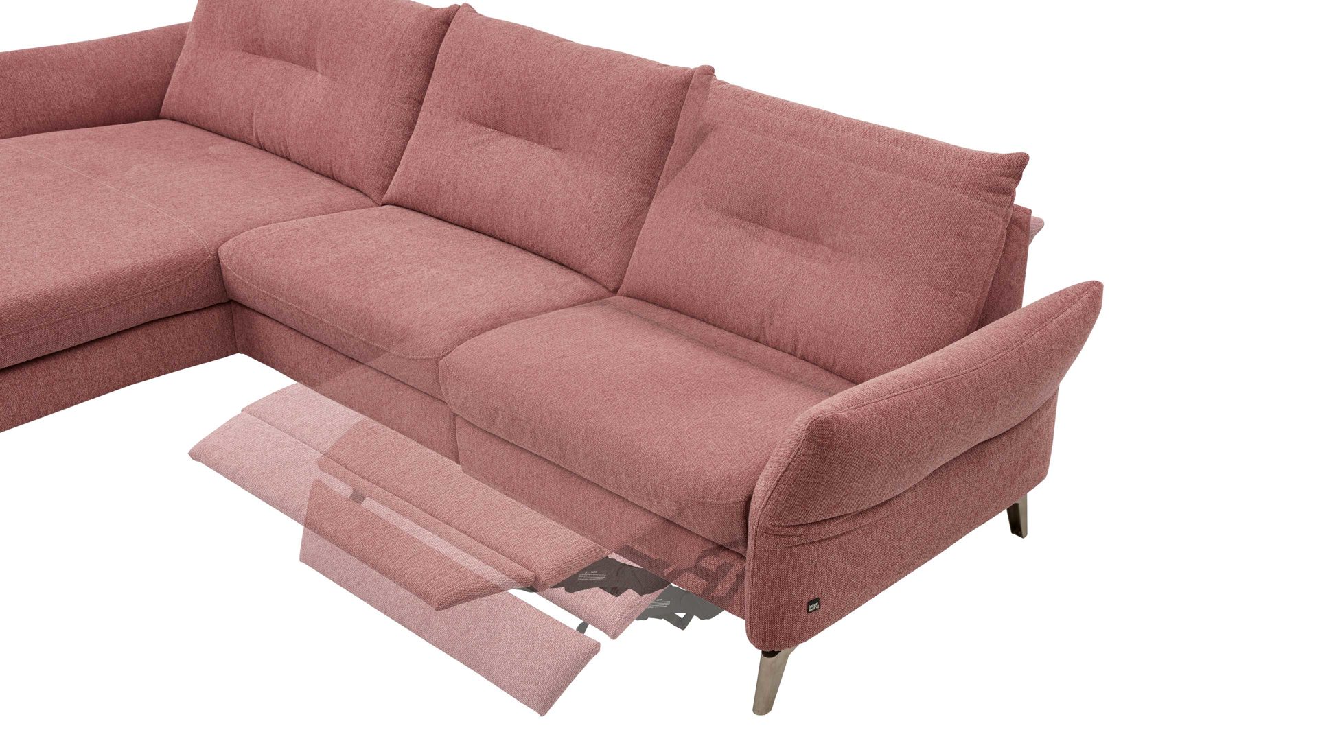 Funktion Interliving aus Metall in Transparent Interliving Sofa Serie 4400 - Motorfunktion Funktions-Mehrpreis