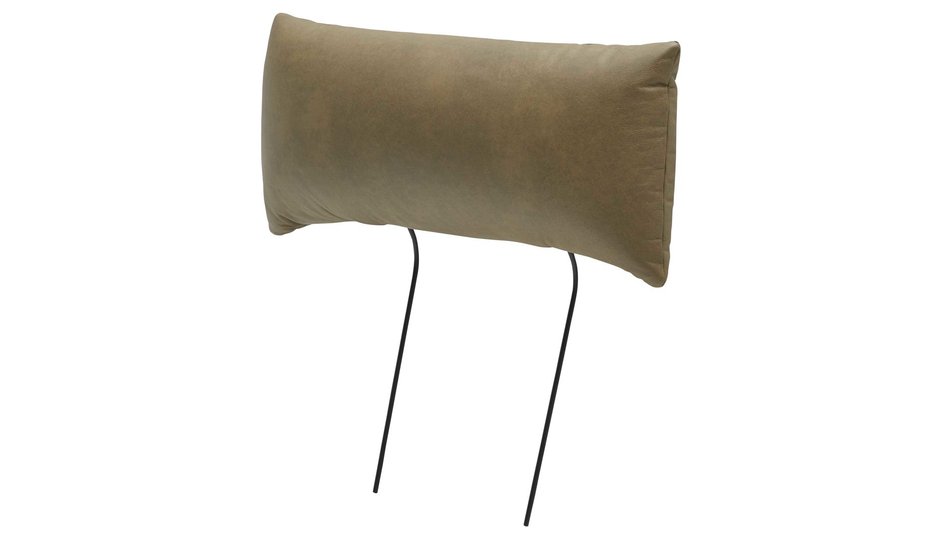 Kopfstütze Interliving aus Leder in Grün Interliving Sofa Serie 4400 - Kopfstütze 87-82 olivgrünes Leder EVI 33 - Breite ca. 82 cm