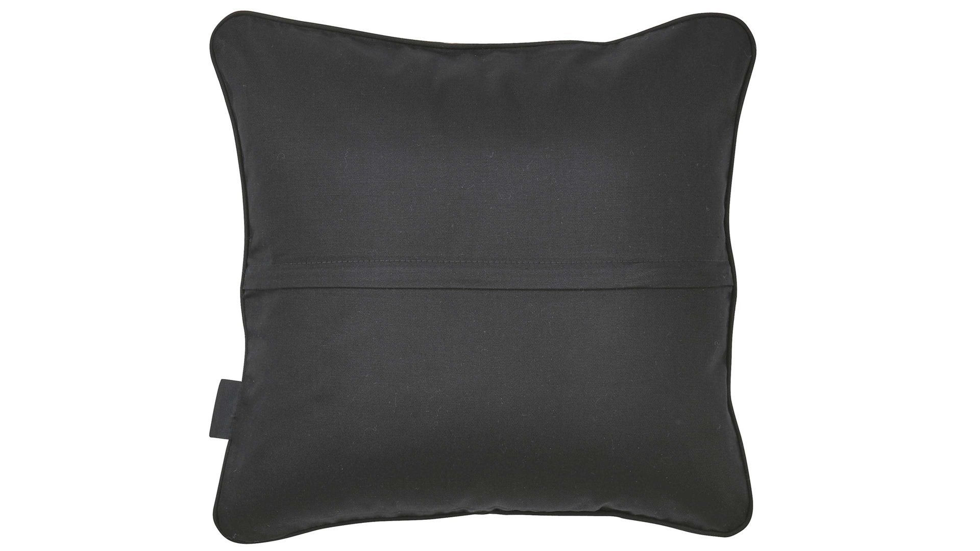 Kissenbezug /-hülle Done.® aus Baumwolle in Schwarz done.® Kissenhülle Cushion Uni schwarzer Panamabezug - ca. 65 x 65 cm