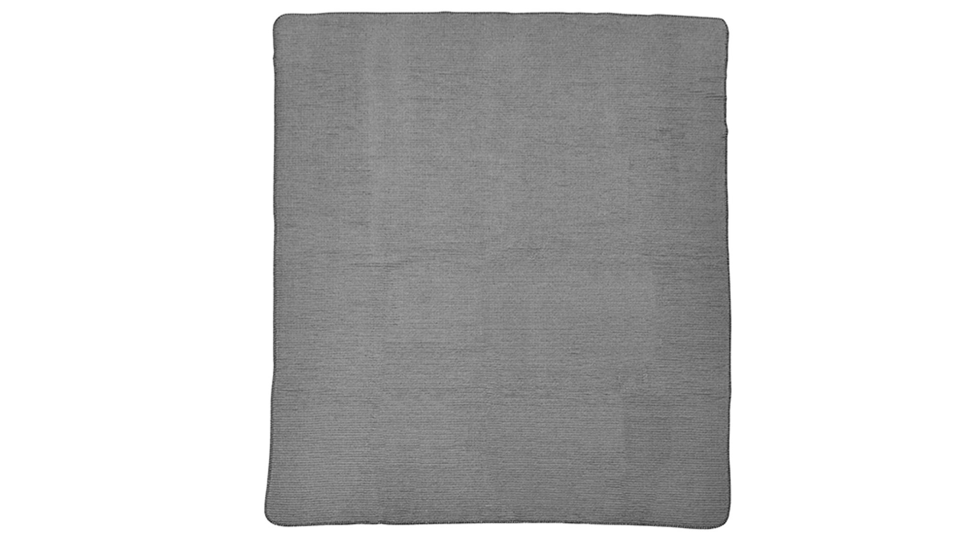 Wohndecke Done.® aus Stoff in Anthrazit done.® Wohndecke Coco anthrazitfarbenes Mischgewebe – ca. 150 x 200 cm