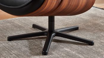 Relaxsessel Hukla® aus Leder in Schwarz VS-HU1141 - Relaxsessel schwarzes Leder Torro & Nussbaum