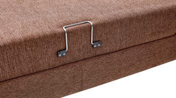 Funktion modulmaster aus Metall in Transparent Modulmaster MM-ZE1129 - Bettfunktion passend für 2,5-Sitzer