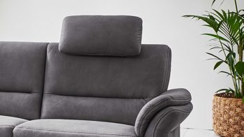 Kopfstütze modulmaster aus Stoff in Grau Modulmaster MM-ZE1049 - Kopfstütze PKS graue Mikrofaser Mammut