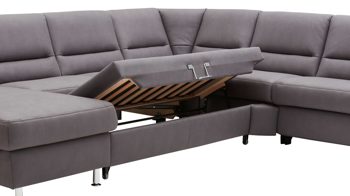 Funktion modulmaster aus Metall in Transparent Modulmaster MM-ZE1049 - Bettfunktion passend für 2,5-Sitzer