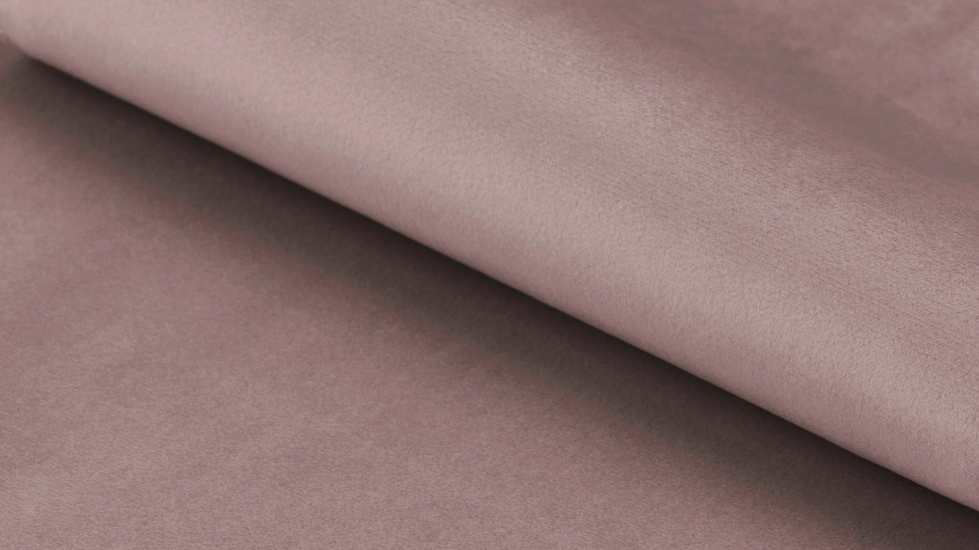 Zweisitzer Actona group aus Stoff in Pink Zweisitzer-Sofa als bequemes Polstermöbel pastellrosa Samt Vic 18 & schwarze Holzfüße, Breite ca.  150 cm