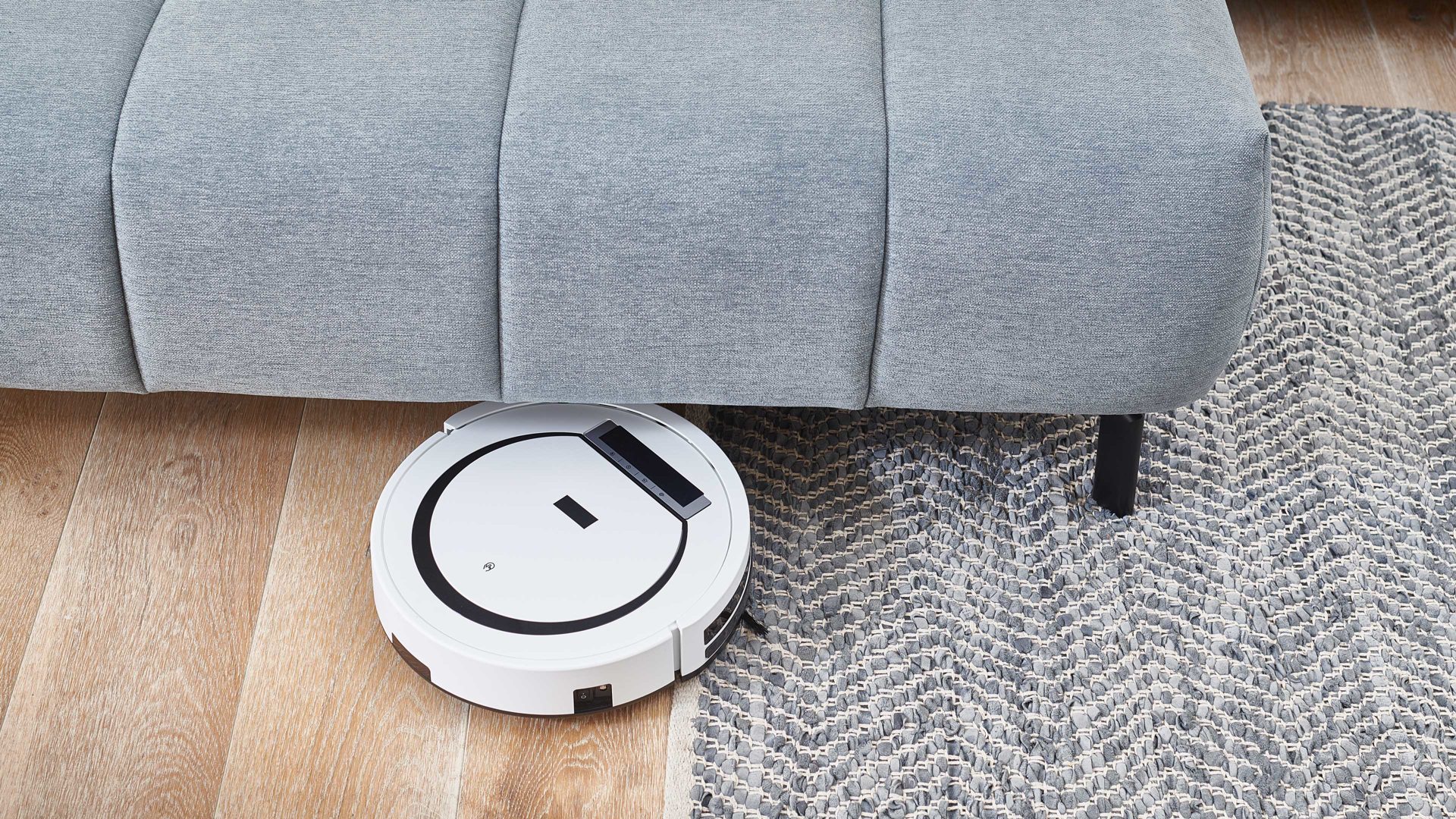 Polsterhocker modulmaster aus Stoff in Hellblau Modulmaster MM-MP1075 - XXL-Polsterhocker schwarze Metallfüße & stahlfarbene Chenille Nemo - ca. 126 x 76 cm