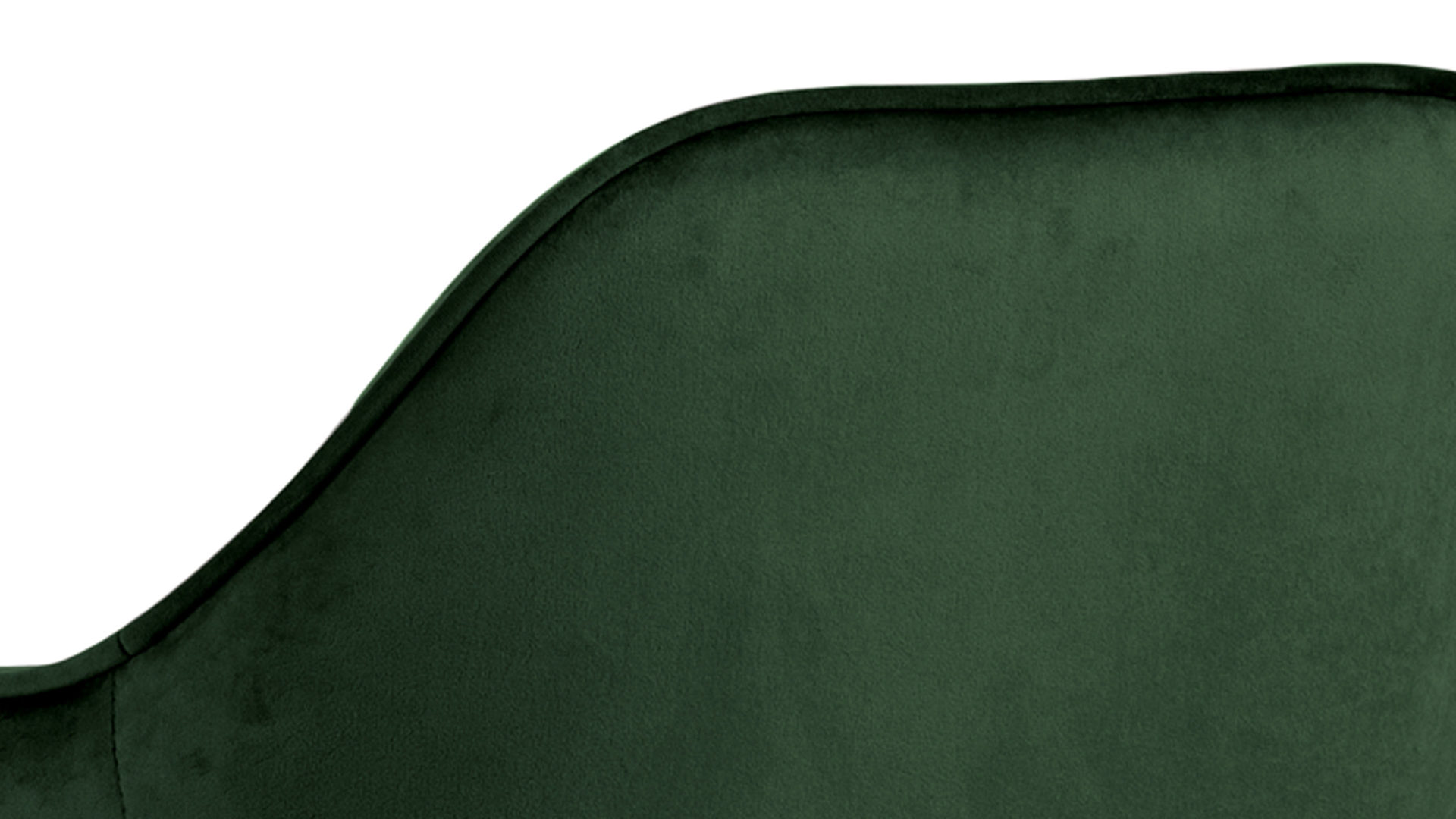 Barhocker Actona group aus Stoff in Dunkelgrün Barhocker Brooke waldgrüner Samt Vic 68AC & schwarzes Metall