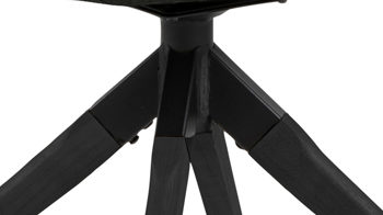 Vierfußstuhl Actona group aus Stoff in Dunkelgrau Armlehnstuhl Aura dunkelgrauer Bezug Town 33