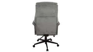 Bürostuhl Duo collection aus Stoff in Grau Chefsessel Otto XXL grauer Webstoff 112 & schwarzes Drehkreuz