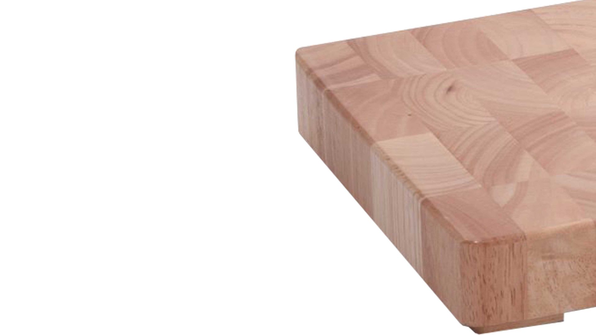 Schneidbrett Zeller present aus Holz in Holzfarben Schneidbrett Gummibaum - ca. 42 x 27 cm