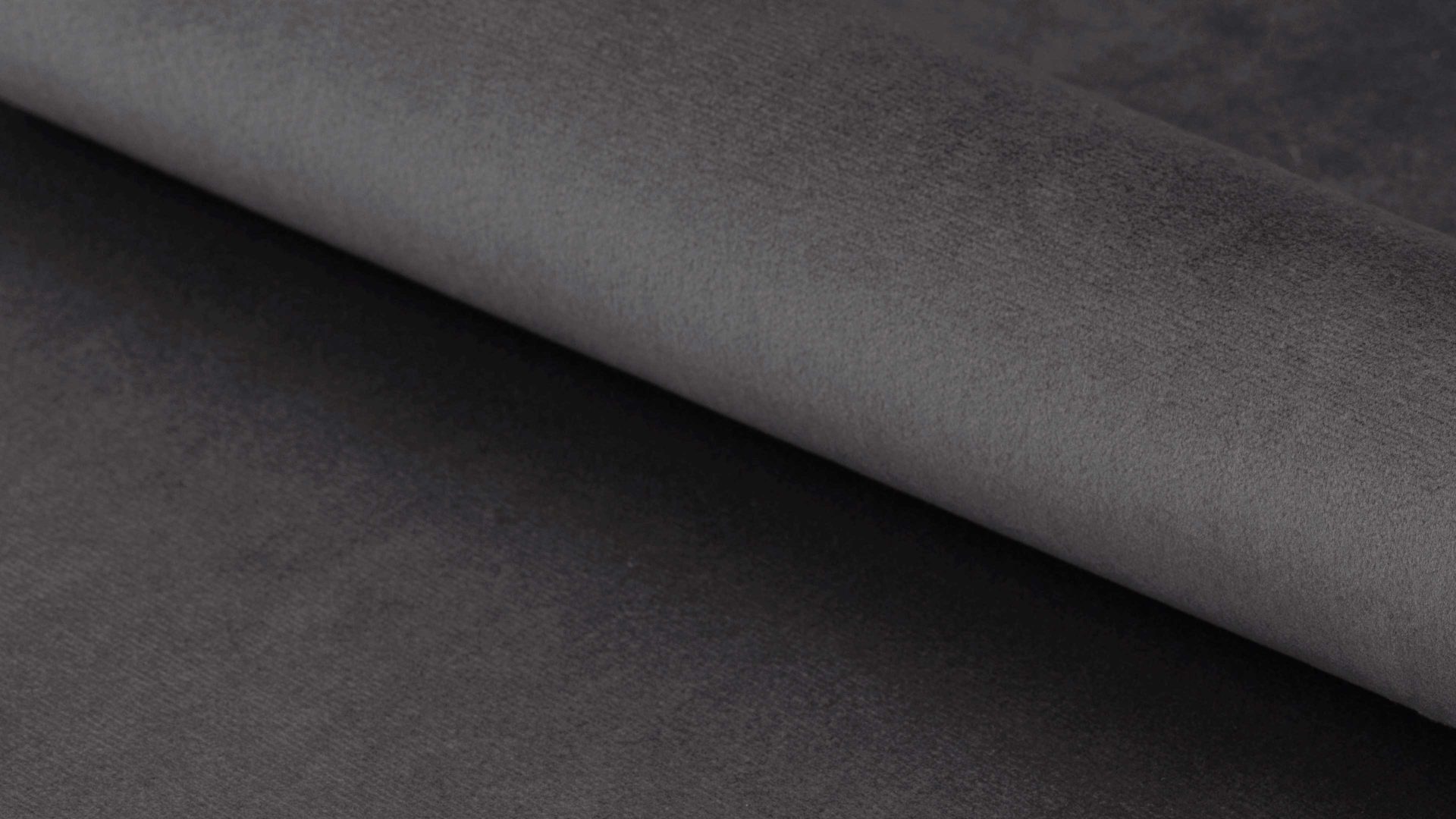 Polsterbank Actona group aus Stoff in Dunkelgrau Polsterbank Glory dunkelgrauer Samt Vic 28 & - Länge ca. 140 cm